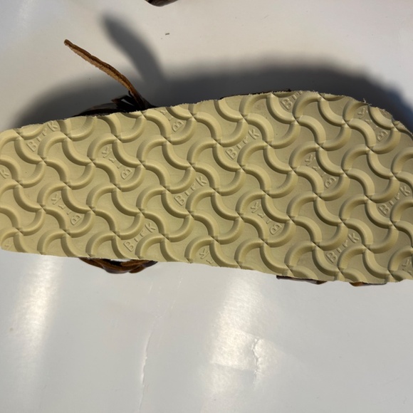 Leather ankle wrap sandal - Picture 8 of 9